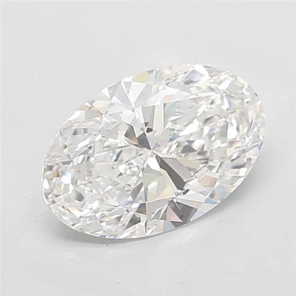 3.55ct Oval Lab Grown Diamond (Colour E, Clarity VS1, IGI Certified)