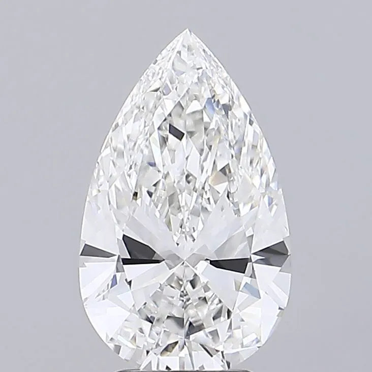 3.56ct Pear Lab Grown Diamond (Colour E, Clarity VVS1, IGI Certified)