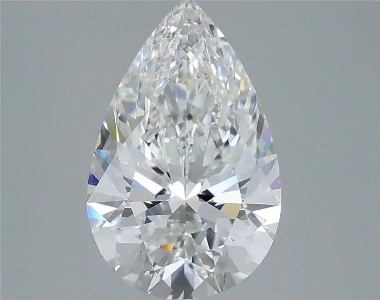 3.58ct Pear Lab Grown Diamond (Colour F, Clarity VVS2, IGI Certified)