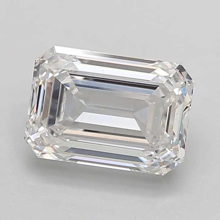 3.59ct Emerald Lab Grown Diamond (Colour E, Clarity VVS2, IGI Certified)