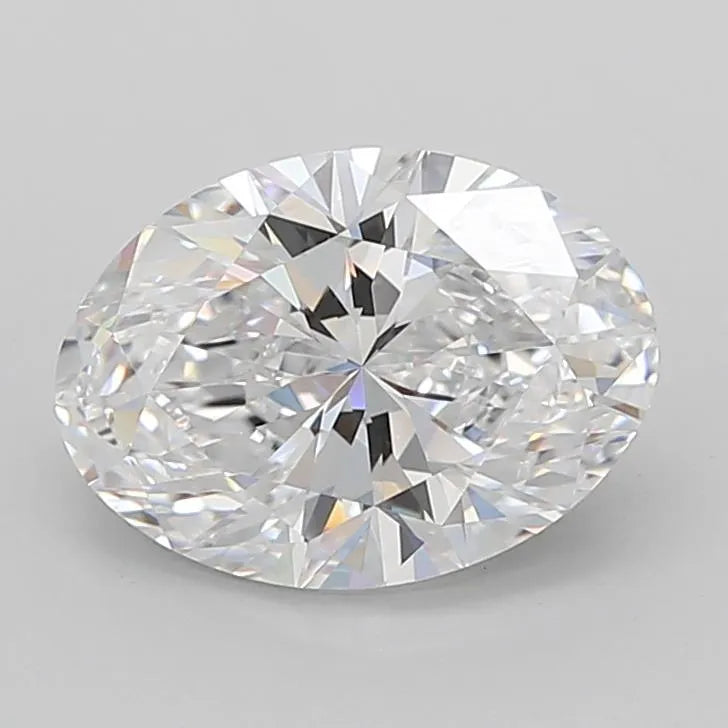 3.60ct Oval Lab Grown Diamond (Colour D, Clarity IF, IGI Certified)