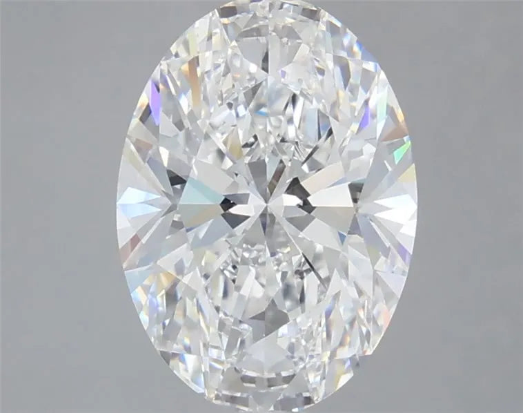 3.62ct Oval Lab Grown Diamond (Colour D, Clarity VVS1, IGI Certified)