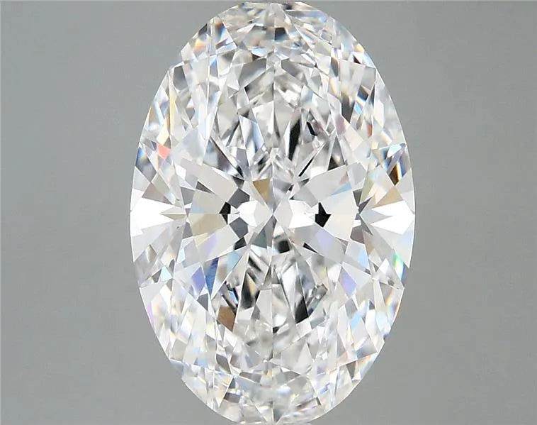 3.65ct Oval Lab Grown Diamond (Colour E, Clarity VVS1, IGI Certified)