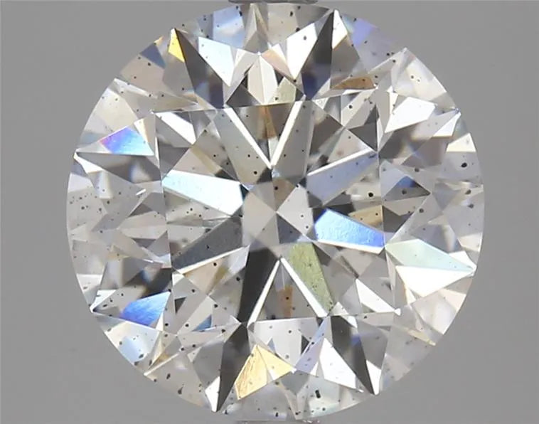 3.66ct Round Lab Grown Diamond (Colour F, Clarity SI2, Cut EX, IGI Certified)