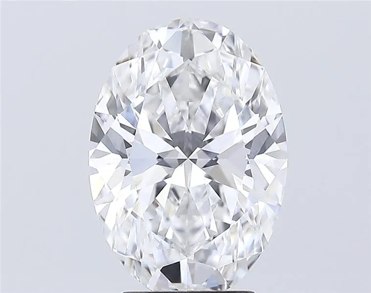 3.68ct Oval Lab Grown Diamond (Colour E, Clarity VVS1, GIA Certified)