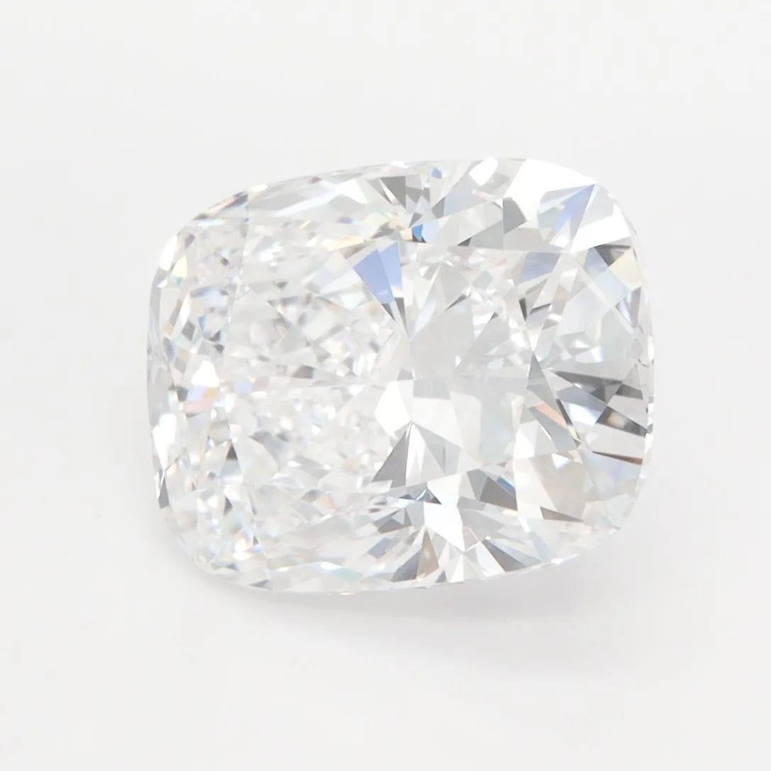 3.69ct Cushion brilliant Lab Grown Diamond (Colour D, Clarity VVS2, GIA Certified)