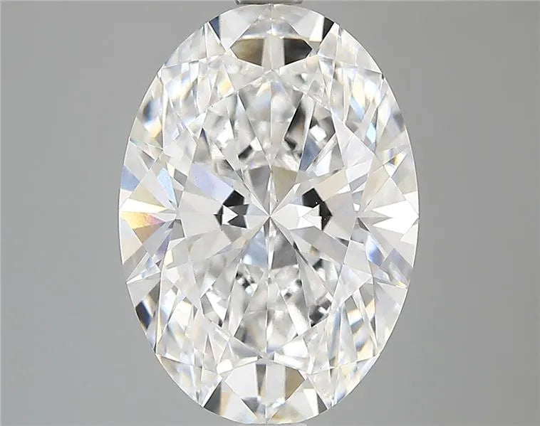 3.70ct Oval Lab Grown Diamond (Colour D, Clarity VVS2, Cut EX, IGI Certified)