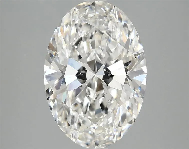 3.70ct Oval Lab Grown Diamond (Colour G, Clarity VS2, IGI Certified)