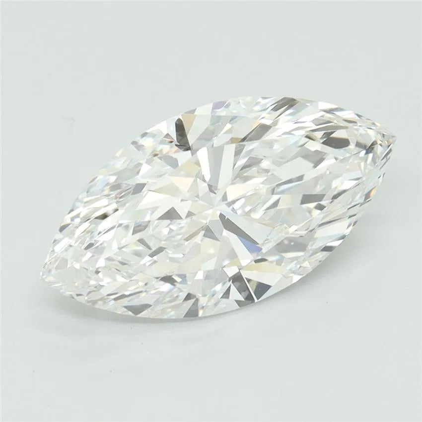 3.71ct Marquise Lab Grown Diamond (Colour E, Clarity VVS2, IGI Certified)