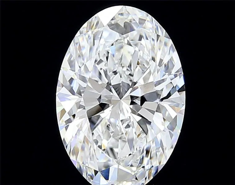 3.72ct Oval Lab Grown Diamond (Colour E, Clarity VS1, IGI Certified)