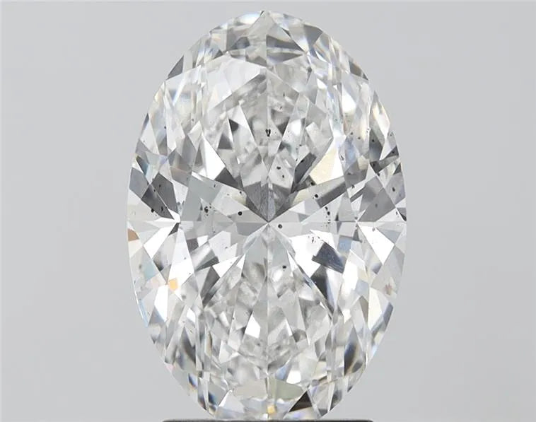 3.78ct Oval Lab Grown Diamond (Colour E, Clarity SI1, IGI Certified)