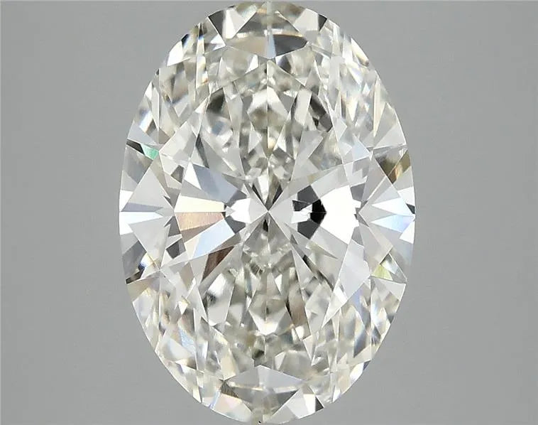 3.79ct Oval Lab Grown Diamond (Colour H, Clarity VVS2, IGI Certified)