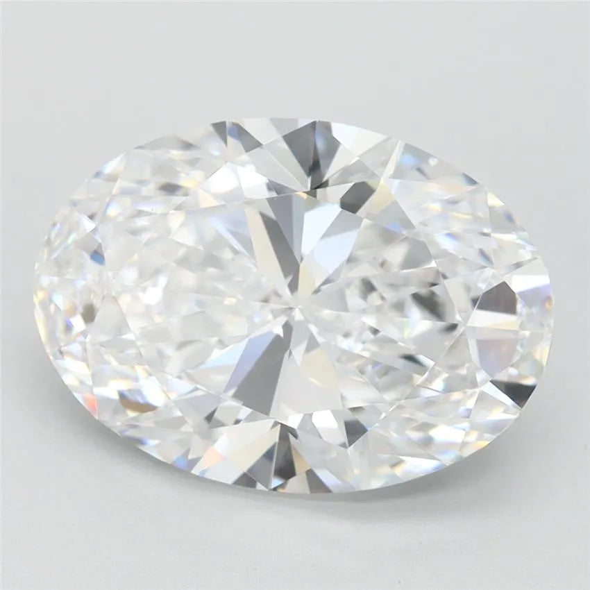 3.80ct Oval Lab Grown Diamond (Colour D, Clarity VVS1, IGI Certified)