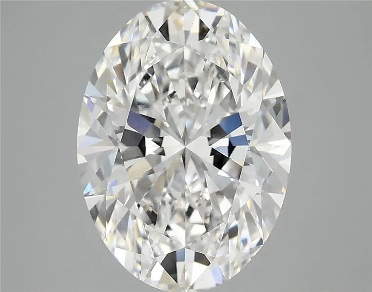 3.82ct Oval Lab Grown Diamond (Colour F, Clarity VS1, IGI Certified)