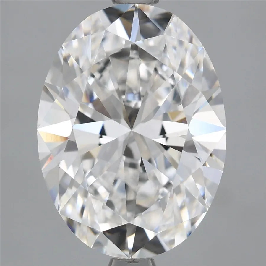 3.88ct Oval Lab Grown Diamond (Colour D, Clarity VVS2, Cut EX, IGI Certified)