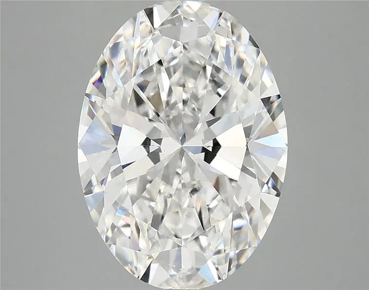 3.90ct Oval Lab Grown Diamond (Colour E, Clarity VS2, IGI Certified)