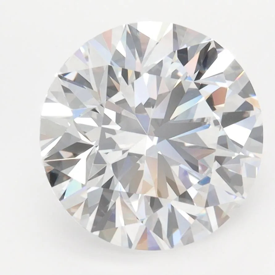 3.95ct Round Lab Grown Diamond (Colour D, Clarity VVS1, Cut EX, GIA Certified)