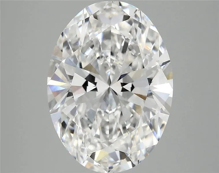3.97ct Oval Lab Grown Diamond (Colour D, Clarity VVS2, IGI Certified)
