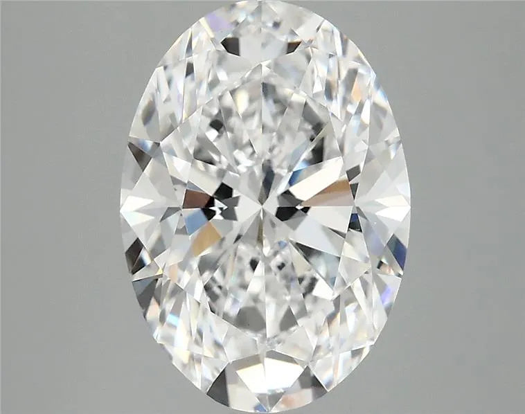 4.00ct Oval Lab Grown Diamond (Colour D, Clarity VS1, IGI Certified)