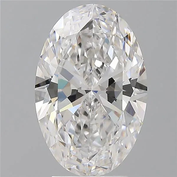 4.00ct Oval Lab Grown Diamond (Colour D, Clarity VS1, IGI Certified)
