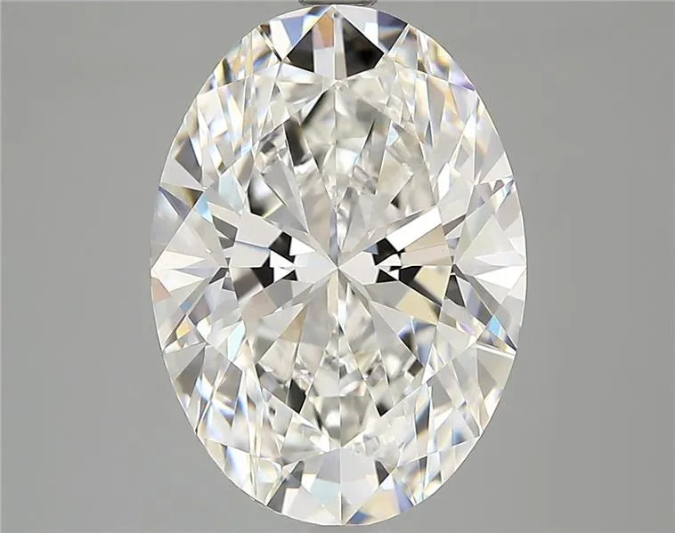 4.00ct Oval Lab Grown Diamond (Colour F, Clarity VVS2, IGI Certified)