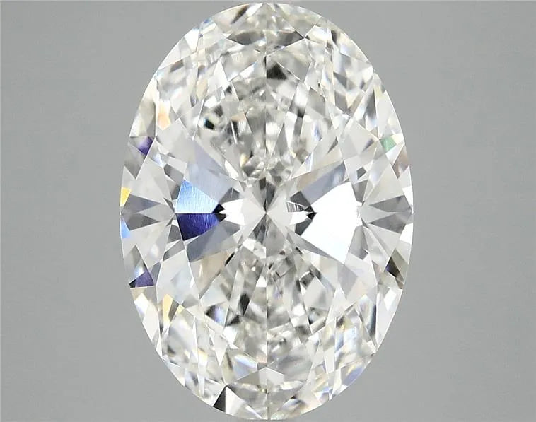 4.00ct Oval Lab Grown Diamond (Colour F, Clarity VVS2, IGI Certified)
