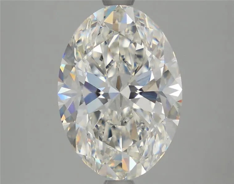 4.00ct Oval Lab Grown Diamond (Colour G, Clarity VS1, IGI Certified)