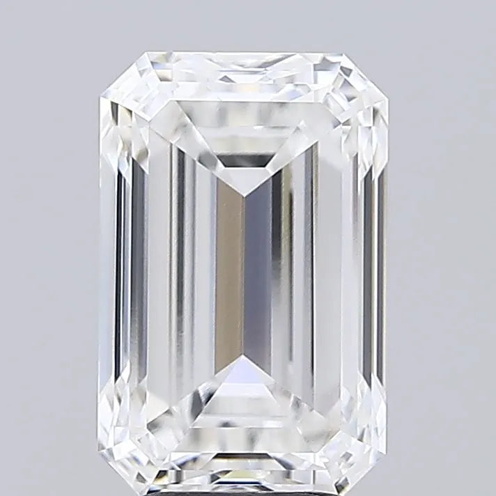 4.01ct Emerald Lab Grown Diamond (Colour E, Clarity VVS1, IGI Certified)
