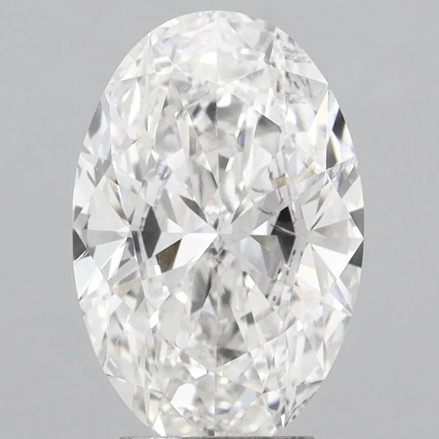 4.01ct Oval Lab Grown Diamond (Colour E, Clarity SI1, IGI Certified)