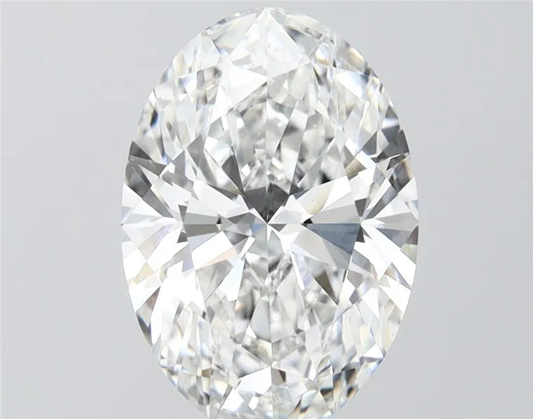 4.01ct Oval Lab Grown Diamond (Colour E, Clarity VVS2, IGI Certified)