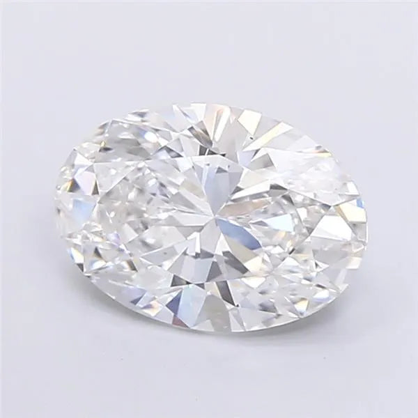 4.01ct Oval Lab Grown Diamond (Colour E, Clarity VVS2, IGI Certified)