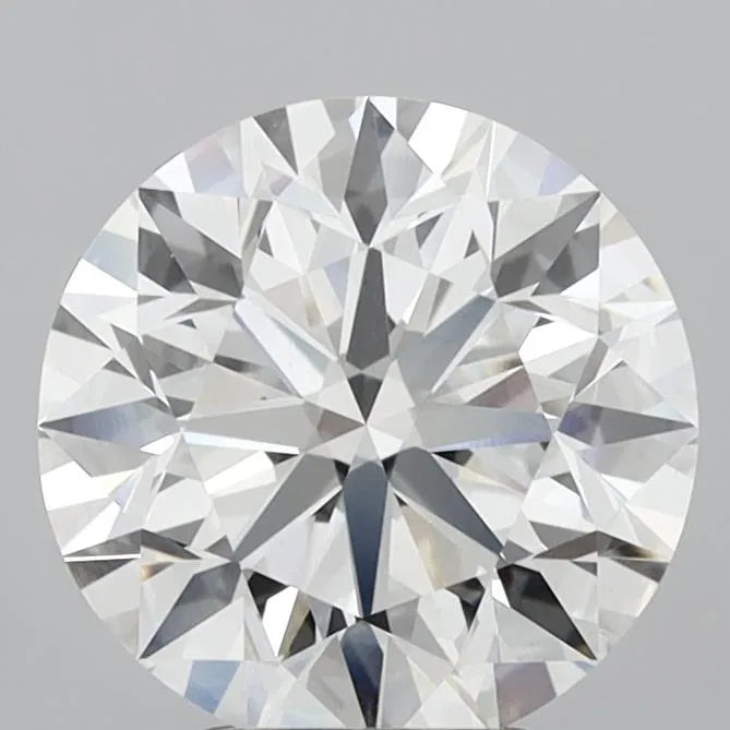 4.01ct Round Lab Grown Diamond (Colour E, Clarity VVS2, Cut VG, IGI Certified)