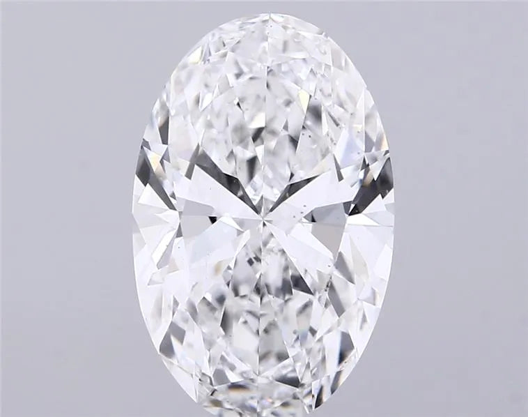 4.02ct Oval Lab Grown Diamond (Colour D, Clarity VS2, IGI Certified)
