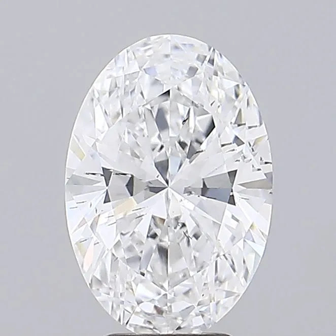 4.02ct Oval Lab Grown Diamond (Colour E, Clarity SI1, IGI Certified)
