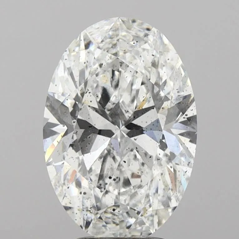 4.02ct Oval Lab Grown Diamond (Colour E, Clarity SI2, IGI Certified)