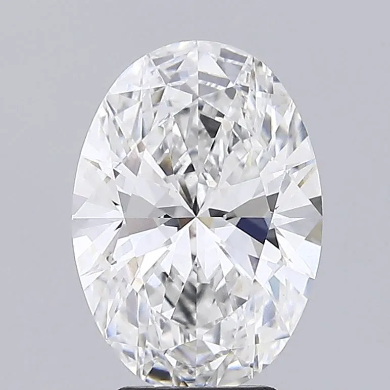 4.02ct Oval Lab Grown Diamond (Colour E, Clarity VVS2, IGI Certified)