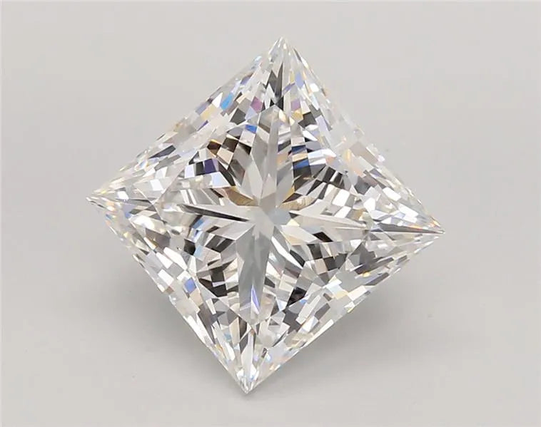 4.02ct Princess Lab Grown Diamond (Colour E, Clarity VVS2, IGI Certified)