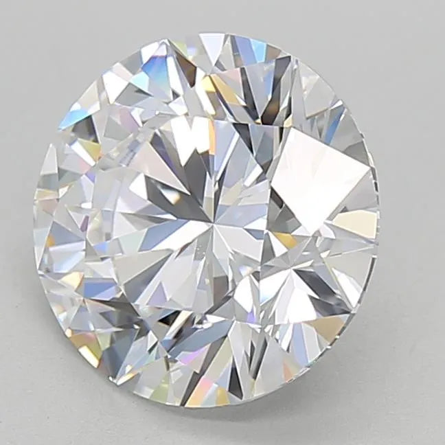 4.02ct Round Lab Grown Diamond (Colour D, Clarity IF, Cut ID, IGI Certified)