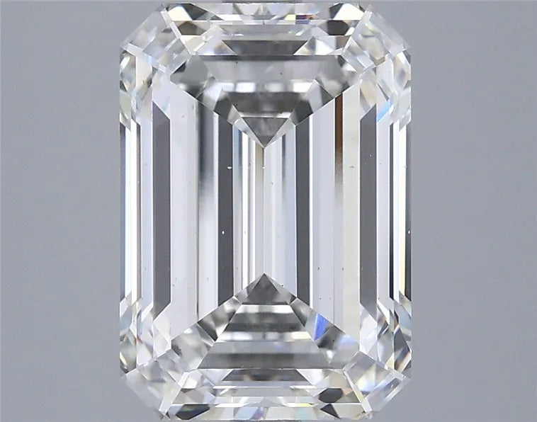 4.03ct Emerald Lab Grown Diamond (Colour F, Clarity VS2, IGI Certified)
