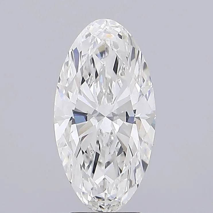 4.03ct Oval Lab Grown Diamond (Colour F, Clarity VVS1, IGI Certified)