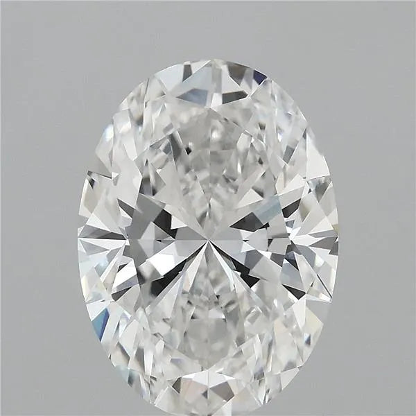 4.04ct Oval Lab Grown Diamond (Colour E, Clarity VVS1, IGI Certified)