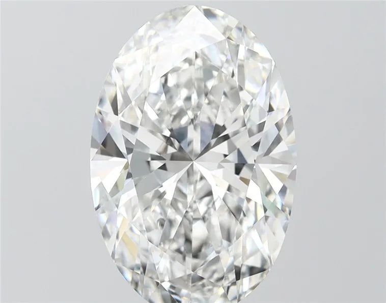 4.04ct Oval Lab Grown Diamond (Colour F, Clarity VVS2, IGI Certified)
