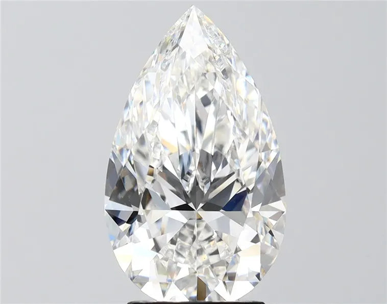 4.04ct Pear Lab Grown Diamond (Colour E, Clarity VVS2, IGI Certified)