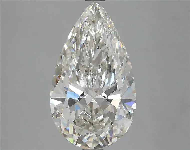 4.04ct Pear Lab Grown Diamond (Colour H, Clarity VVS2, IGI Certified)
