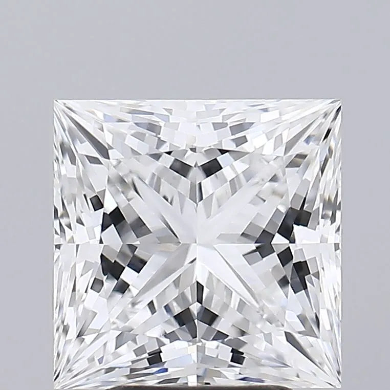 4.04ct Princess Lab Grown Diamond (Colour E, Clarity VVS1, IGI Certified)
