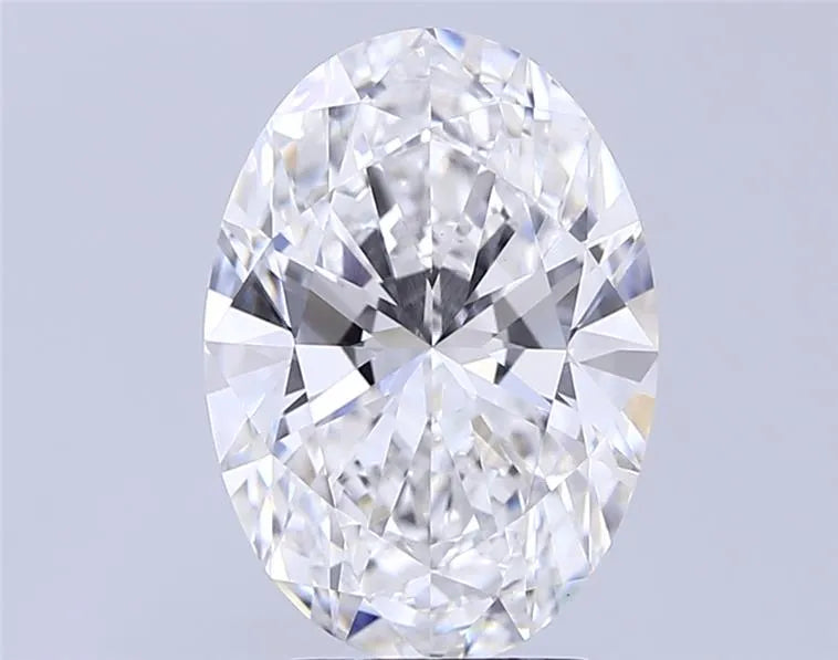 4.06ct Oval Lab Grown Diamond (Colour E, Clarity VS1, IGI Certified)