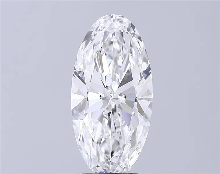 4.06ct Oval Lab Grown Diamond (Colour E, Clarity VS2, IGI Certified)
