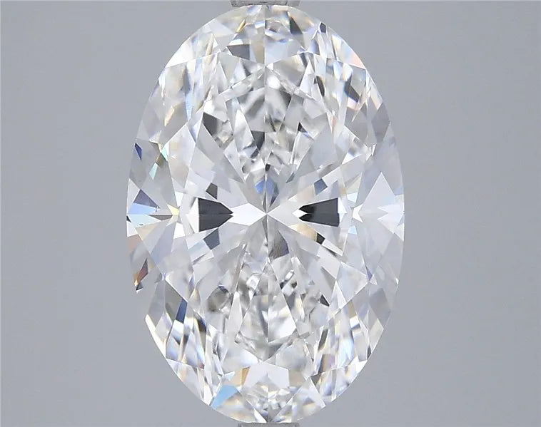 4.07ct Oval Lab Grown Diamond (Colour E, Clarity VS2, IGI Certified)