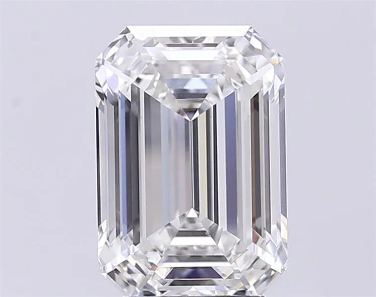 4.08ct Emerald Lab Grown Diamond (Colour G, Clarity VS1, IGI Certified)
