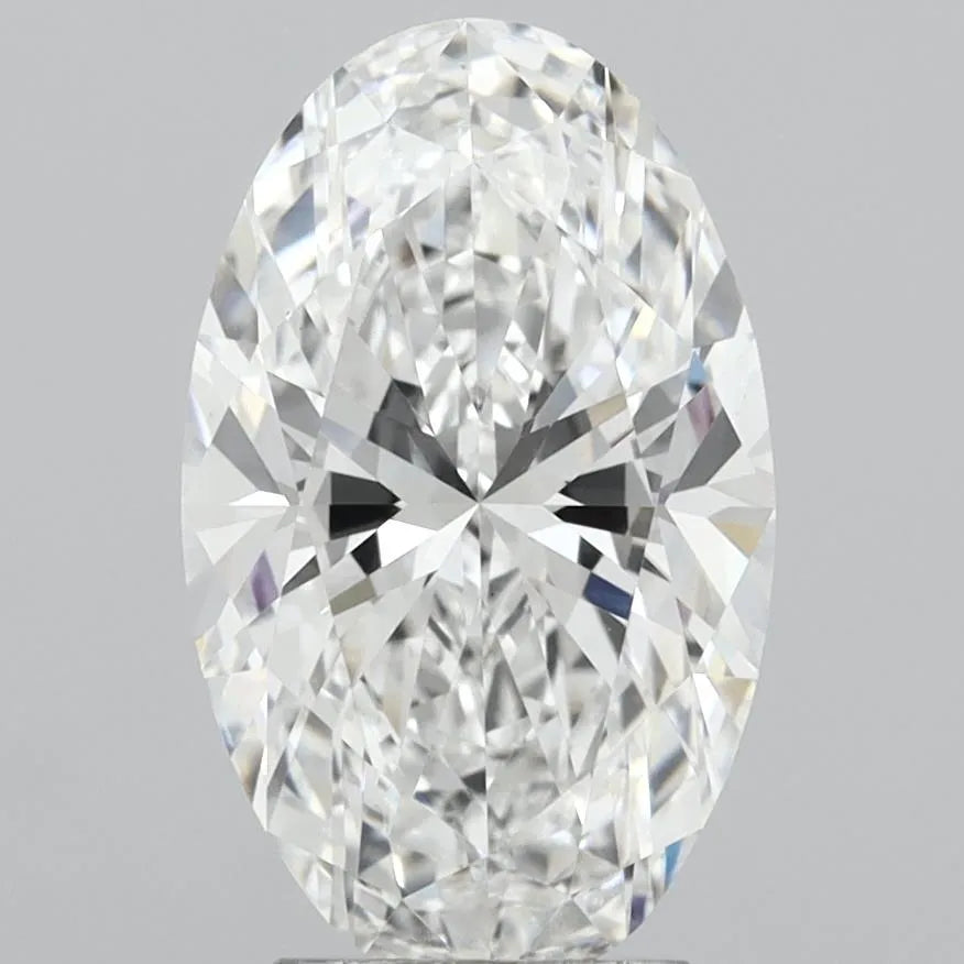 4.09ct Oval Lab Grown Diamond (Colour D, Clarity VS1, IGI Certified)